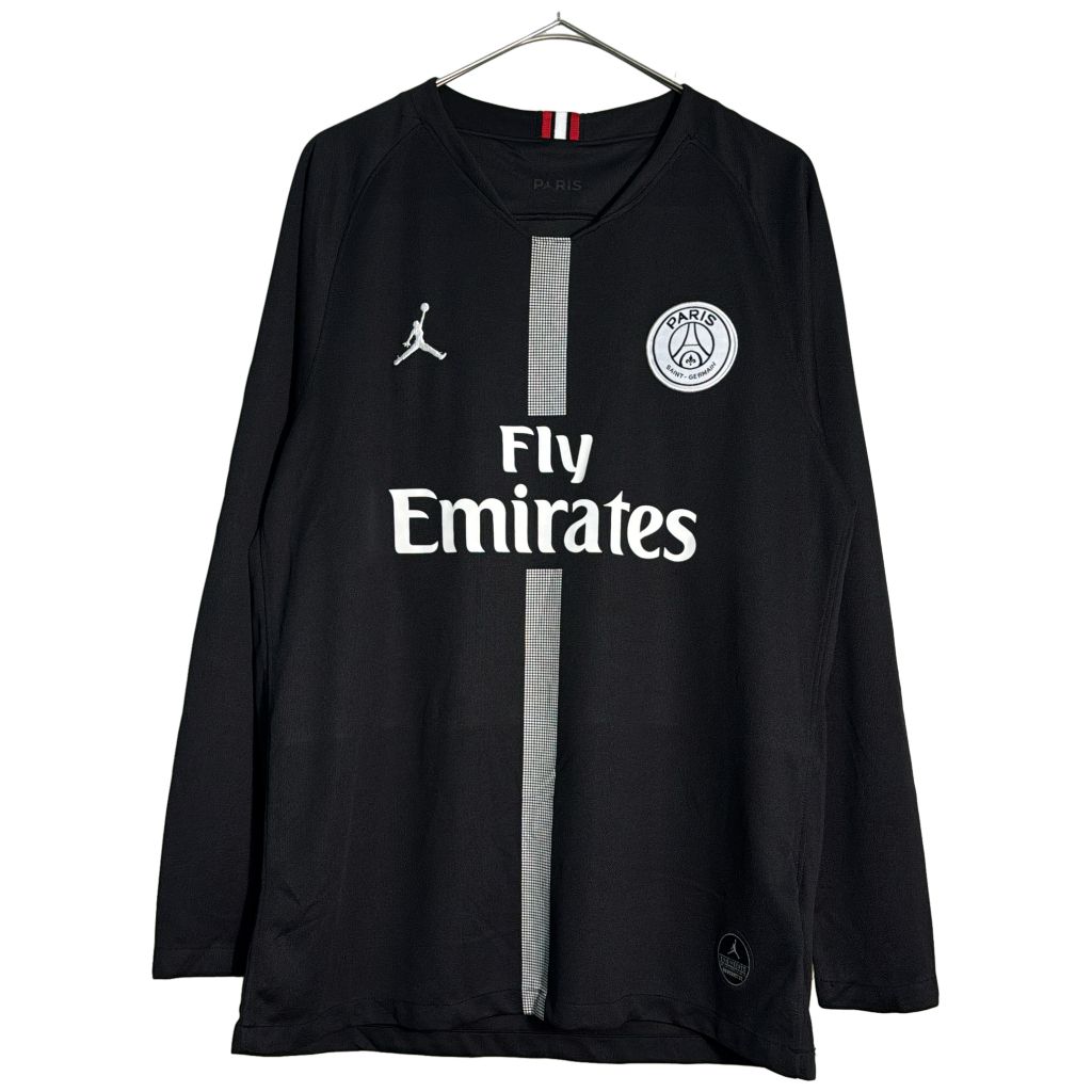 JORDAN ジョーダン パリ・サンジェルマンFC サッカーシャツ ユニフォーム サッカー ブラック(メンズ L)中古 古着 Y4019