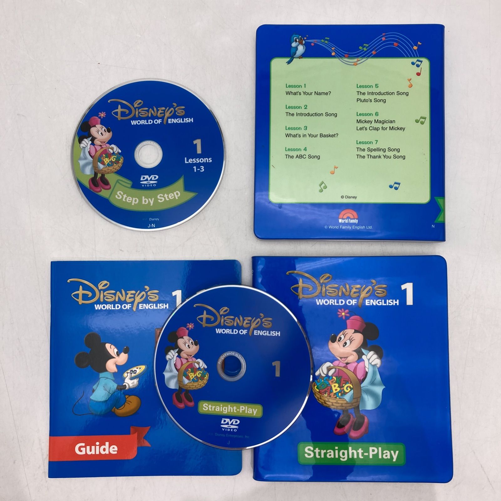メインプログラム ストレートプレイ ディズニー英語システム DWE