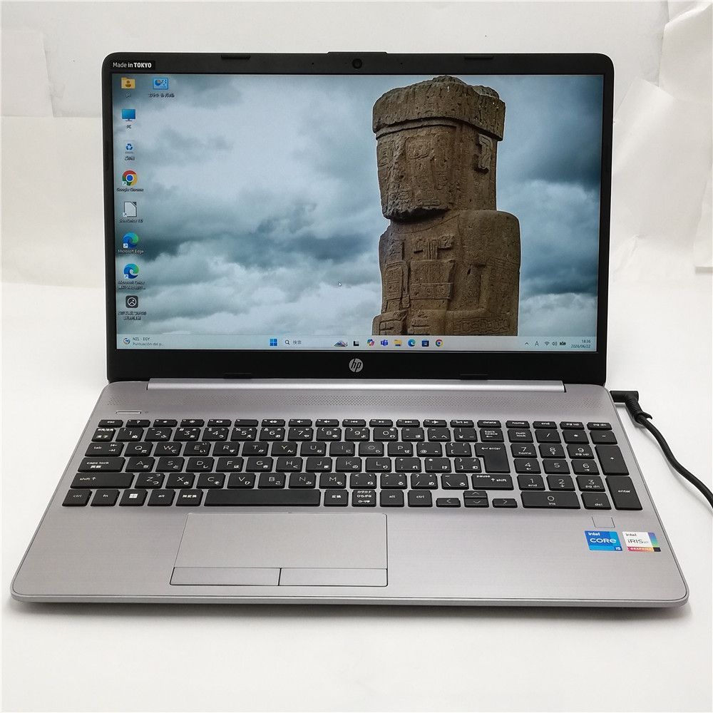 高性能 Wi-Fi有 ノートパソコン 中古美品 hp 250 G8 Core i5 1135G7 16GB 512GB 高速SSD 無線 Bluetooth カメラ Windows11 Office 即使用可