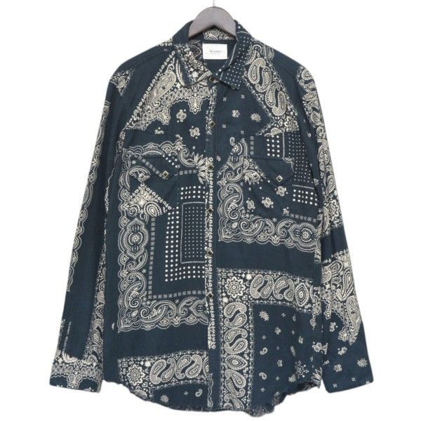 The Letters　ザレターズ　Bandana Flannel Shirt　バンダナフランネルシャツ　LS001A　8054000248223