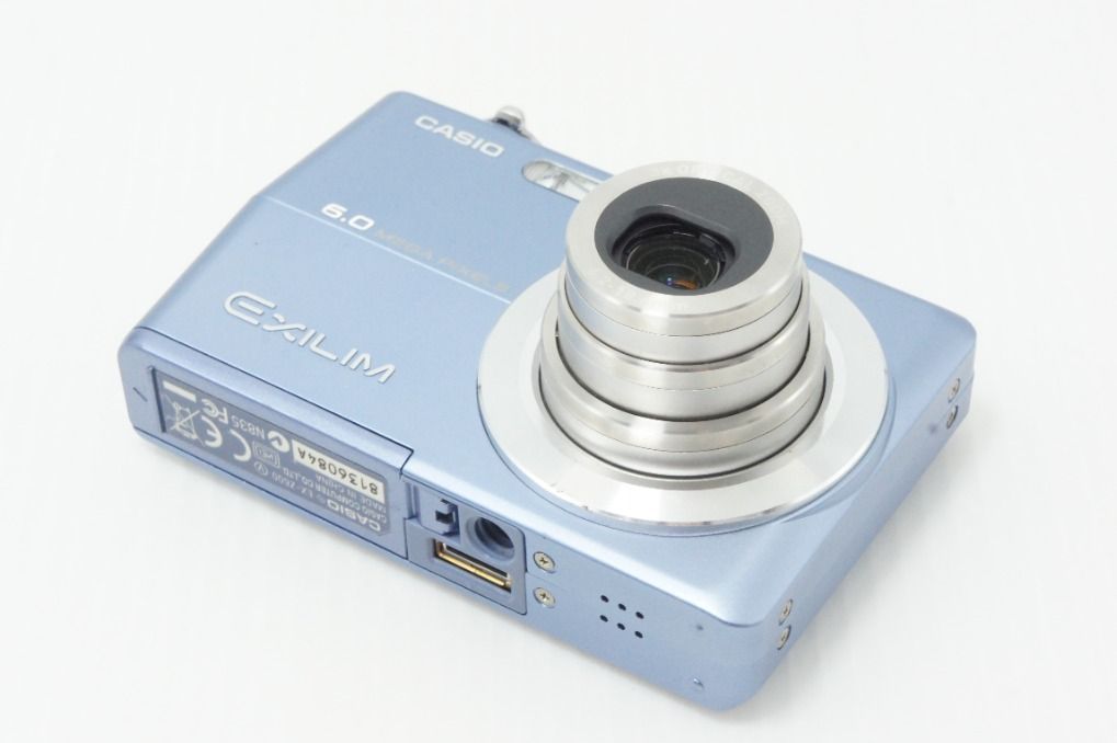 CASIO カシオ EXILIM EX-Z600 コンパクトデジタルカメラ ブルー