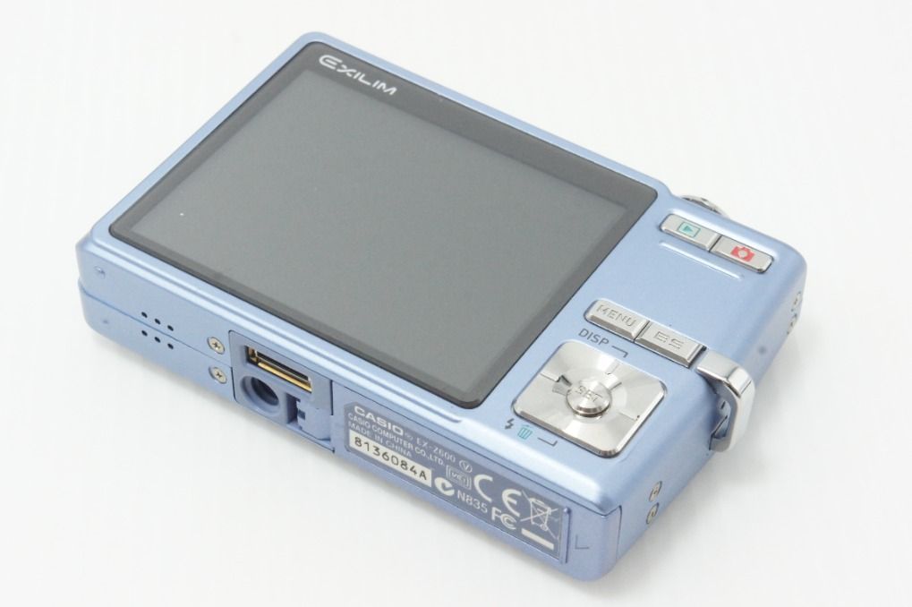 CASIO カシオ EXILIM EX-Z600 コンパクトデジタルカメラ ブルー