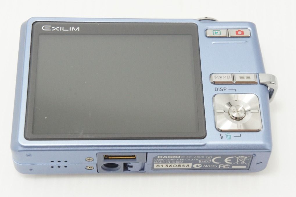 CASIO カシオ EXILIM EX-Z600 コンパクトデジタルカメラ ブルー