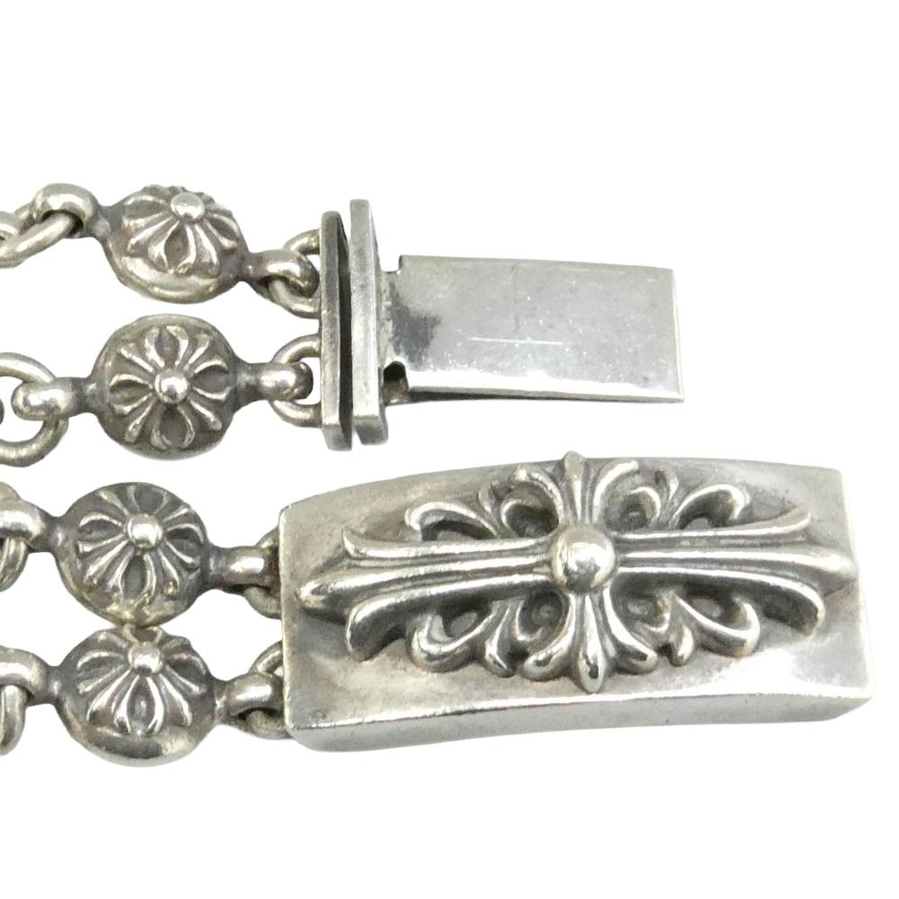 CHROME HEARTS クロムハーツ（原本無） DBL CRS BALL FLRL ダブル
