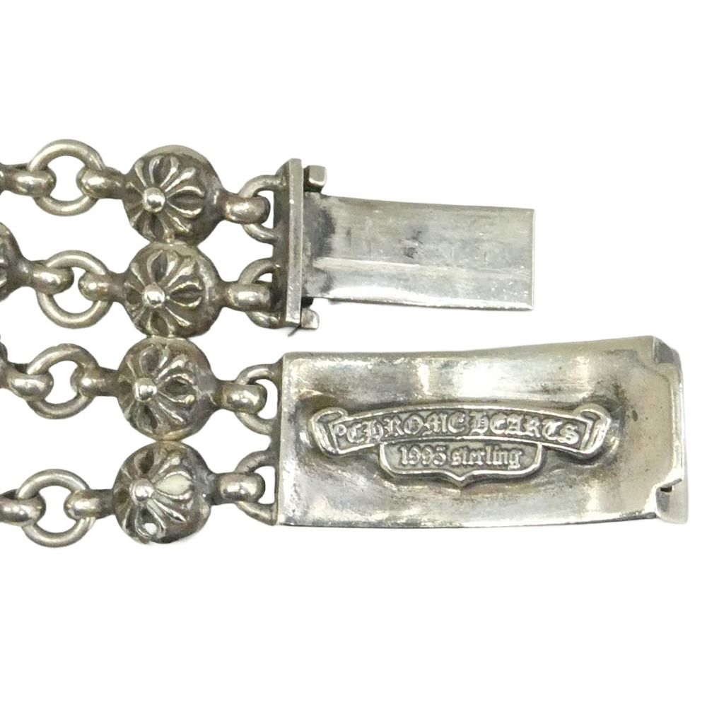 CHROME HEARTS クロムハーツ（原本無） DBL CRS BALL FLRL ダブル