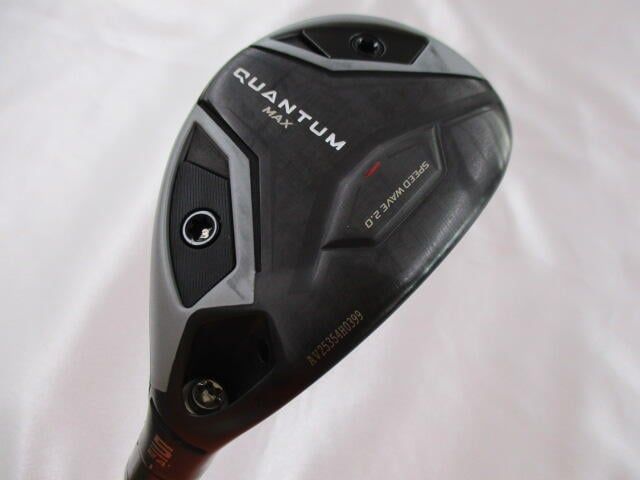 キャロウェイ　QUANTUM MAX　24度　ATHLEMAX 70for Callaway　Sフレックス　ユーティリティ　中古　ゴルフドゥ！浜松泉姫街道店【最短即日発送】