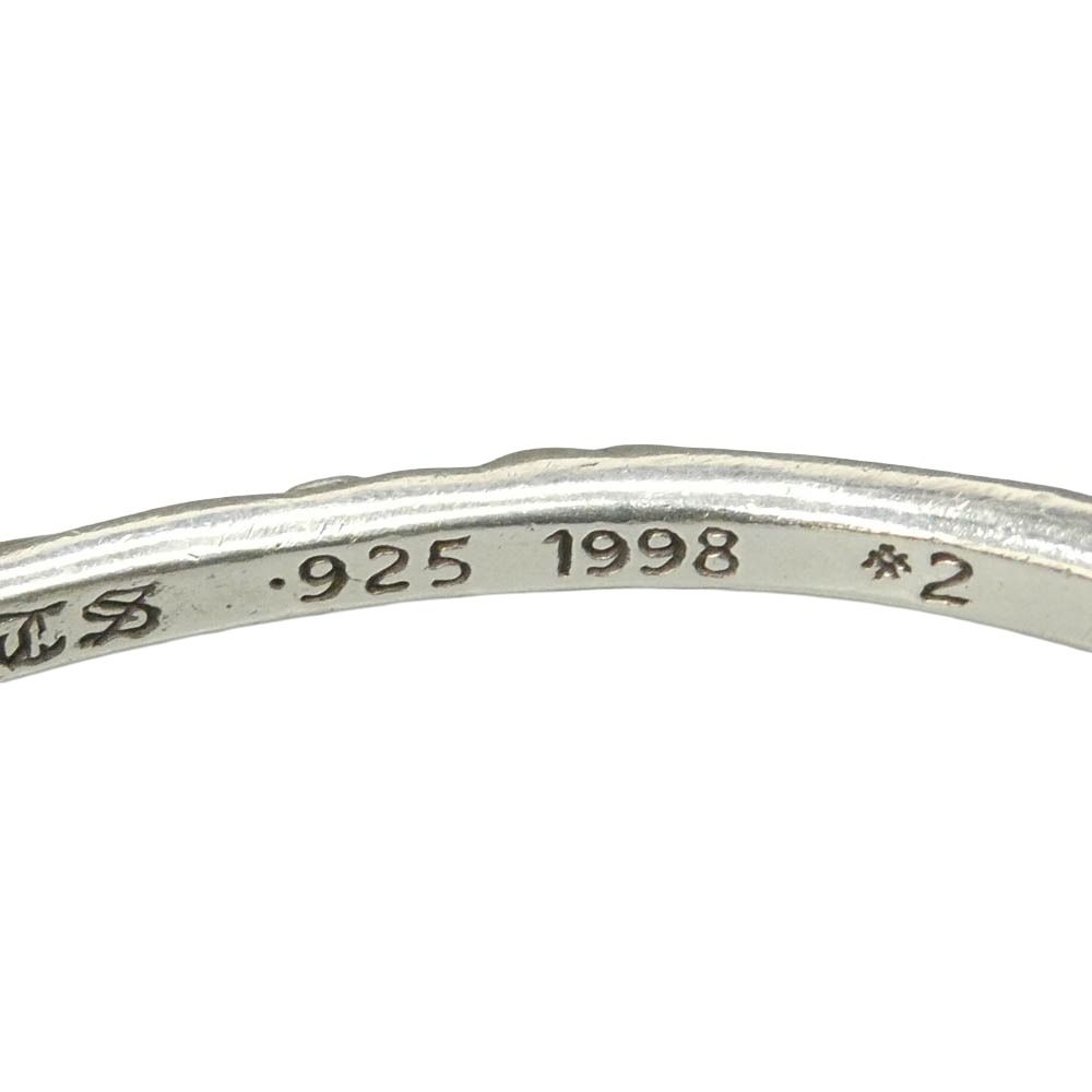 CHROME HEARTS クロムハーツ（原本無） ＃2 BANGLE SCROLL スクロール