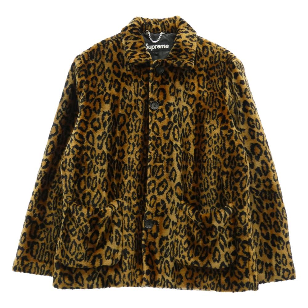 supreme レオパードファーコート Supreme シュプリーム 16AW Leopard Faux Fur Coat レオパード