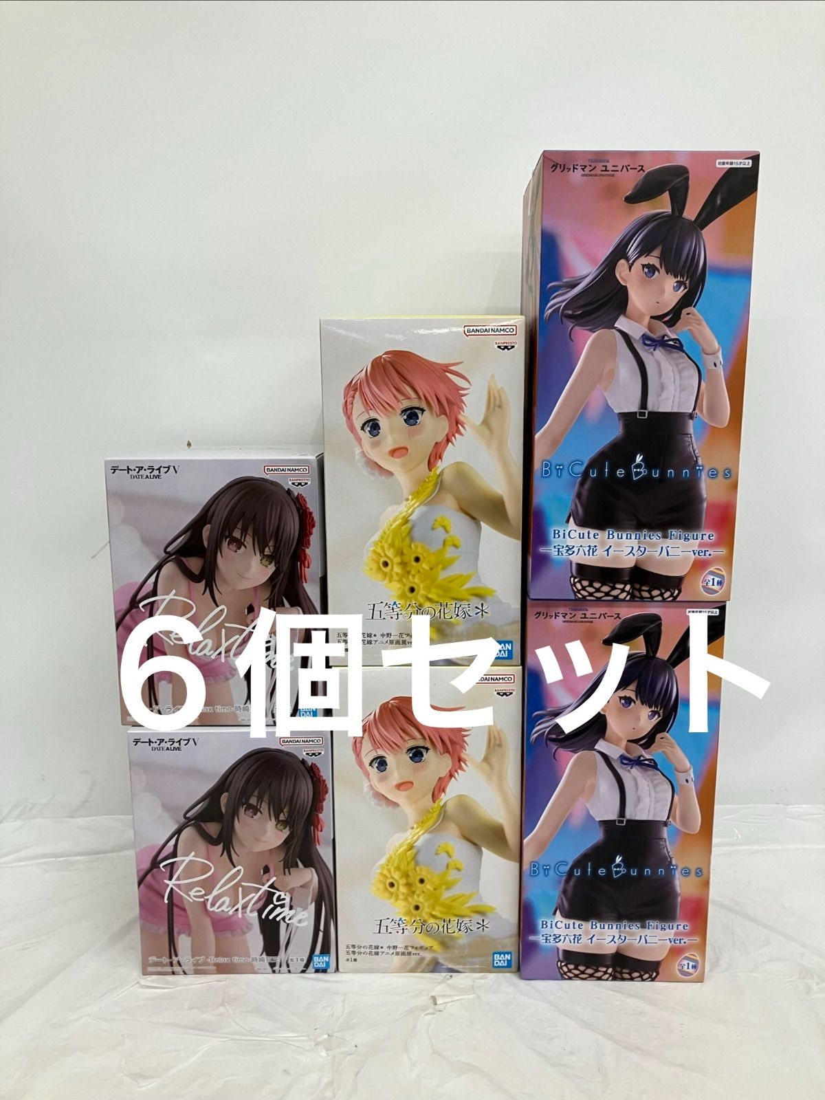 美少女　プライズ　フィギュア　まとめ売り　26体セット　新品未開封 未開封 美少女まとめ売りフィギュア 3種6個セット LF6A24 f107 - メルカリ