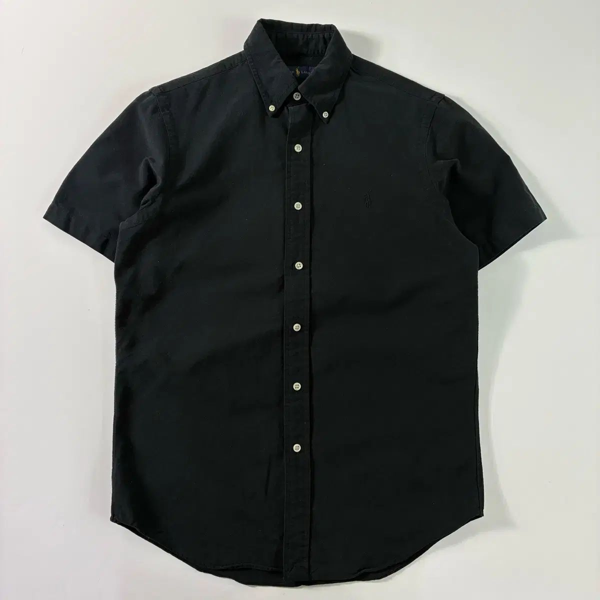 POLO ポロ ラルフローレン 刺繍 コットン ブラック 半袖シャツ