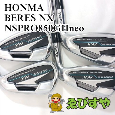 入間□【中古】 アイアンセット ホンマ HONMA BERES NX 4本(7-10