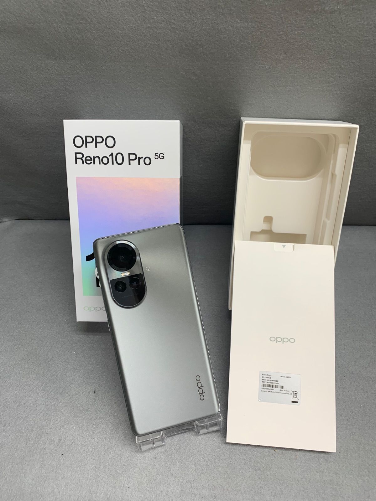 美品 OPPO Reno10 Pro 5G 256GB SLV/GRY SIMフリー - メルカリ