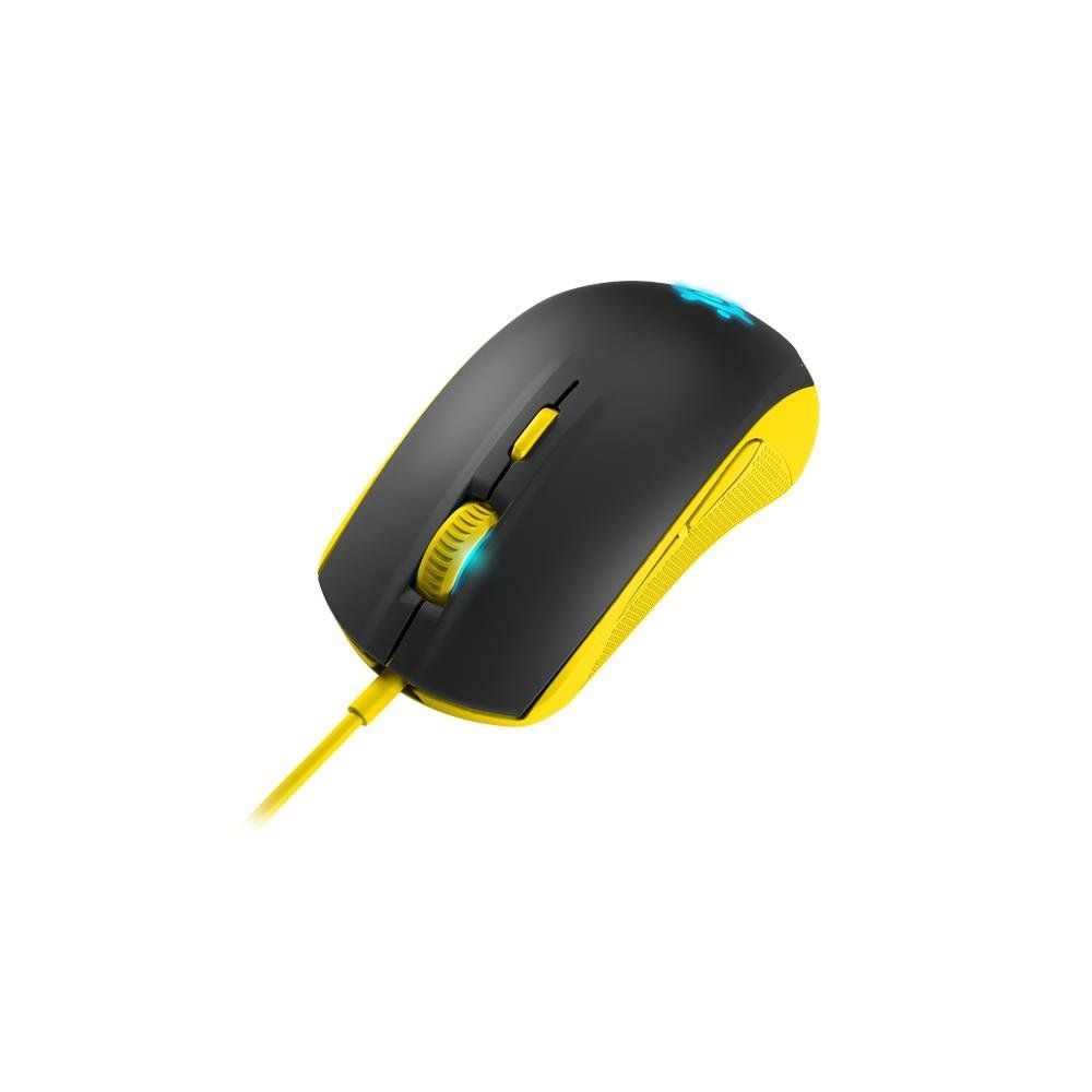 【国内正規品】ゲーミングマウス SteelSeries Rival 100 Proton Yellow 62340