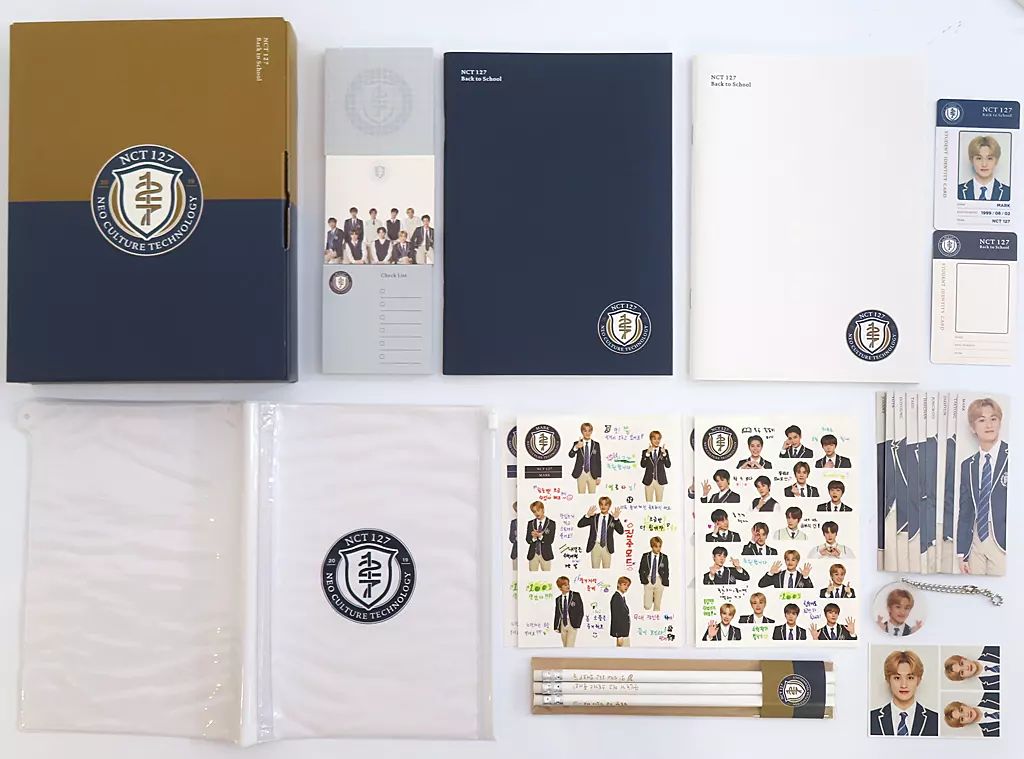 NCT 127 NCT DREAM マーク スクールキット 新品未開封 即購入⭕️ 中古】グッズセット マーク NCT 127 2019 Back to School Kit - メルカリ