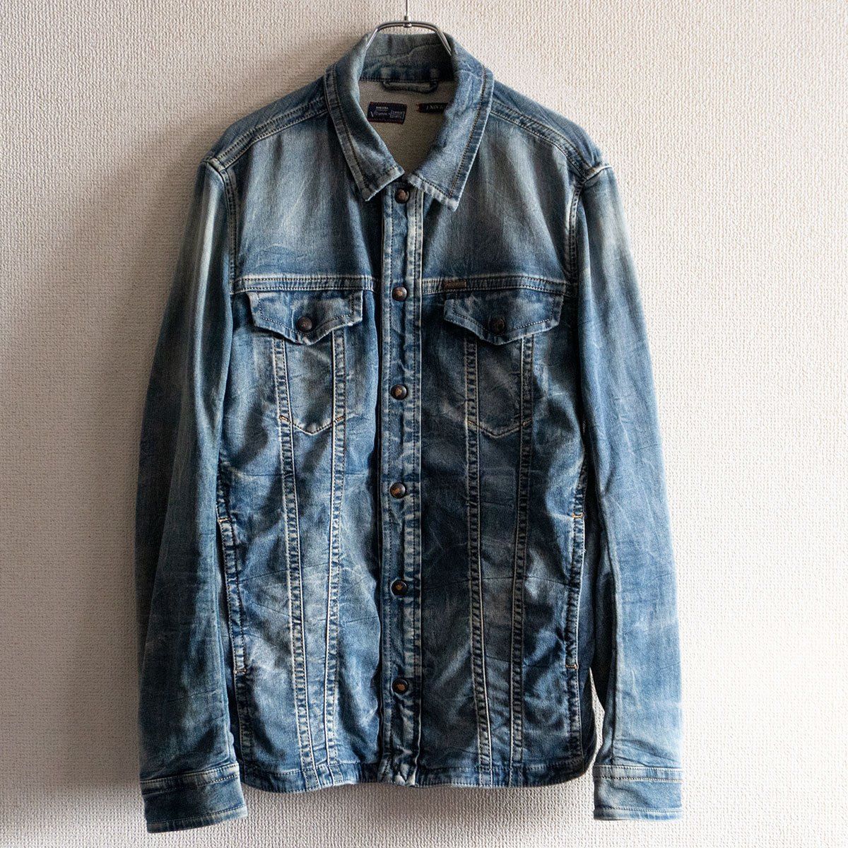 dieselジャケット 美品】DIESEL【J-XOCHIL デニムジャケット】M コットン ディーゼル