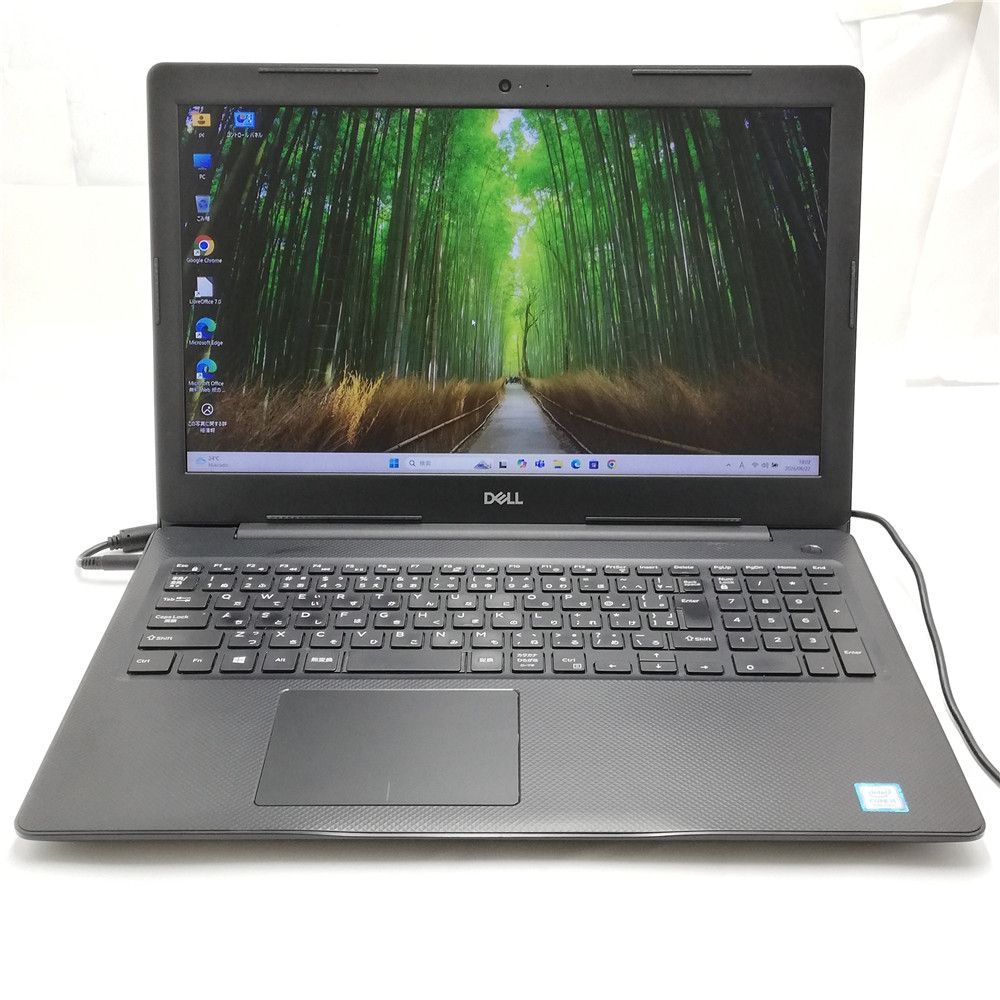 激安 Wi-Fi有 中古ノートパソコン DELL 3580 Core i5 8265U 8GB 256GB 高速SSD搭載 DVDマルチ 無線LAN カメラ Windows11 Office済 即使用可