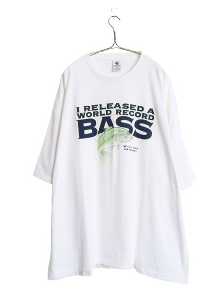 90s USA製 コロンビア フィッシュ イラスト プリント Tシャツ メンズ XXL オールド アウトドア フィッシング ヘビーウェイト 大きいサイズ