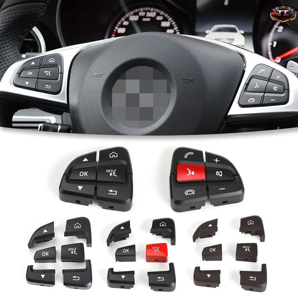 0999050200 メルセデスベンツ C GLCクラス W205 W253 2015-2021 車用ステアリングホイールコントロールスイッチボタン