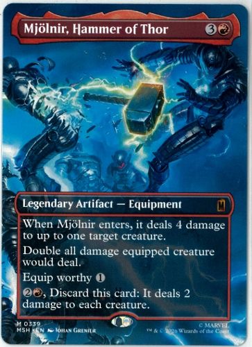 MTG ソーのハンマー、ムジョルニア 英語 Foil MTG/英語版/ソーのハンマー、ムジョルニア/Mjolnir, Hammer of Thor