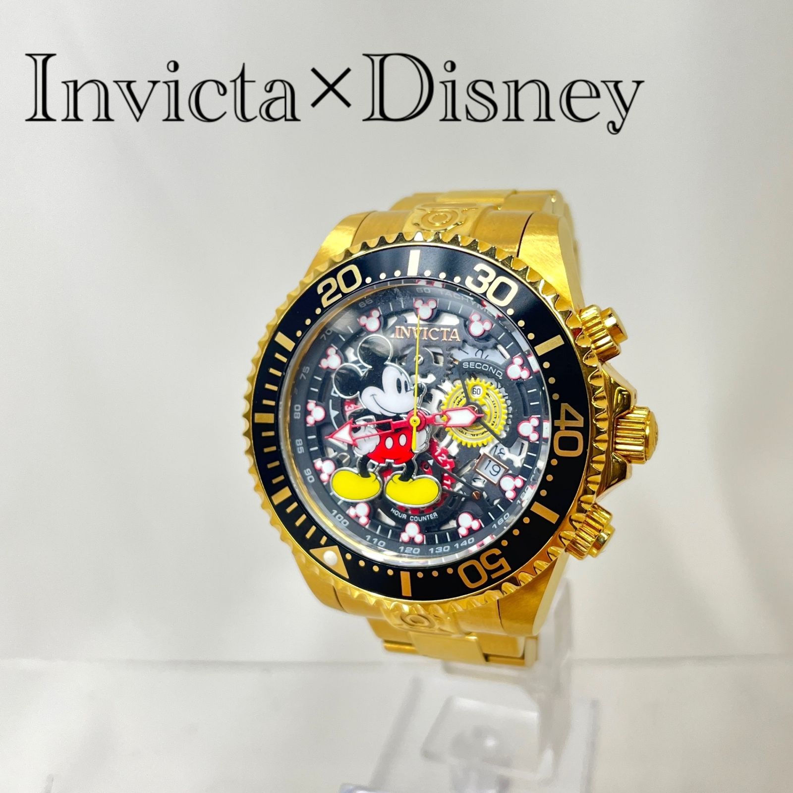 Invicta×Disney インビクタ×ディズニーディズニーコラボ腕時計 駆動