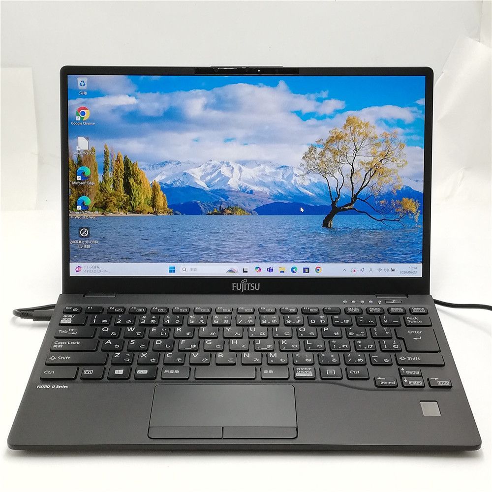 JM：富士通 U9311M Win11 Celeron SSD Office付き 美品】富士通 U9311M Celeron SSD Win11 Office - メルカリ