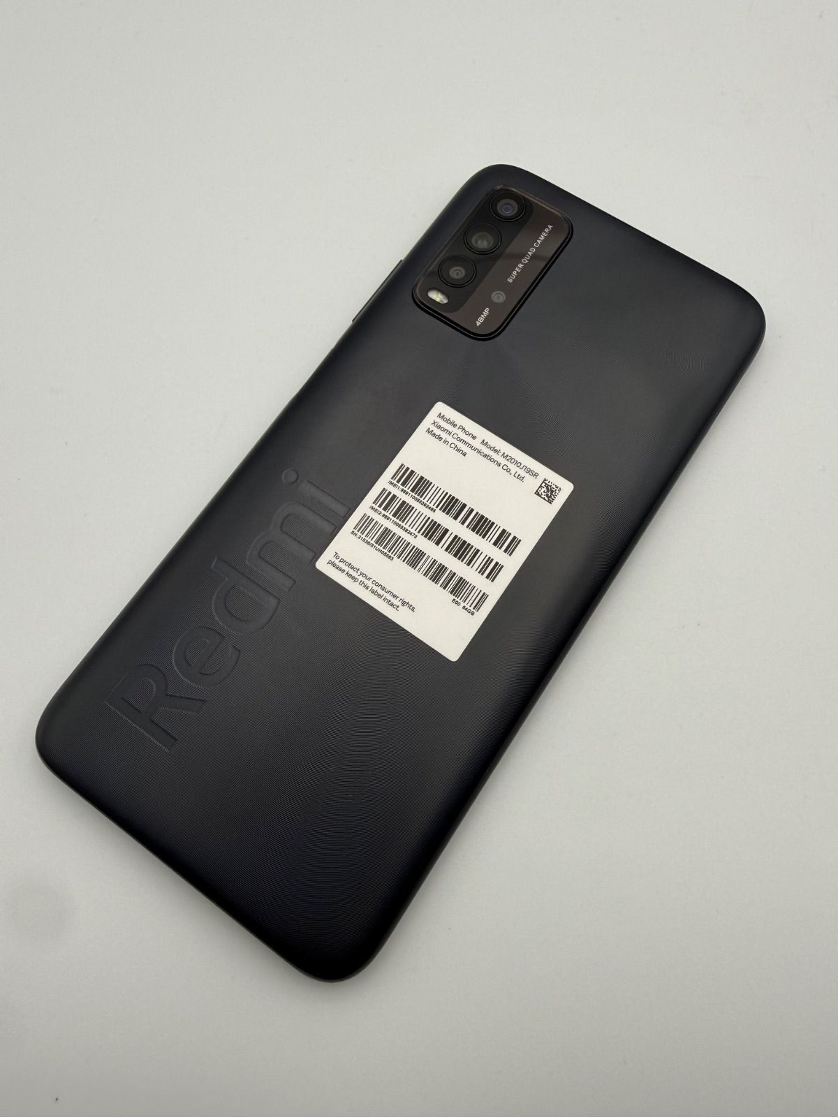 バッテリー新品交換済み SIMフリー Xiaomi Redmi 9T カーボングレー 4GB/64GB android アンドロイド シムフリー