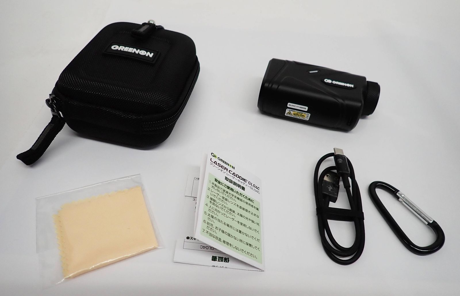 グリーンオン レーザーキャディー GL04C ゴルフ レーザー距離計 測定器