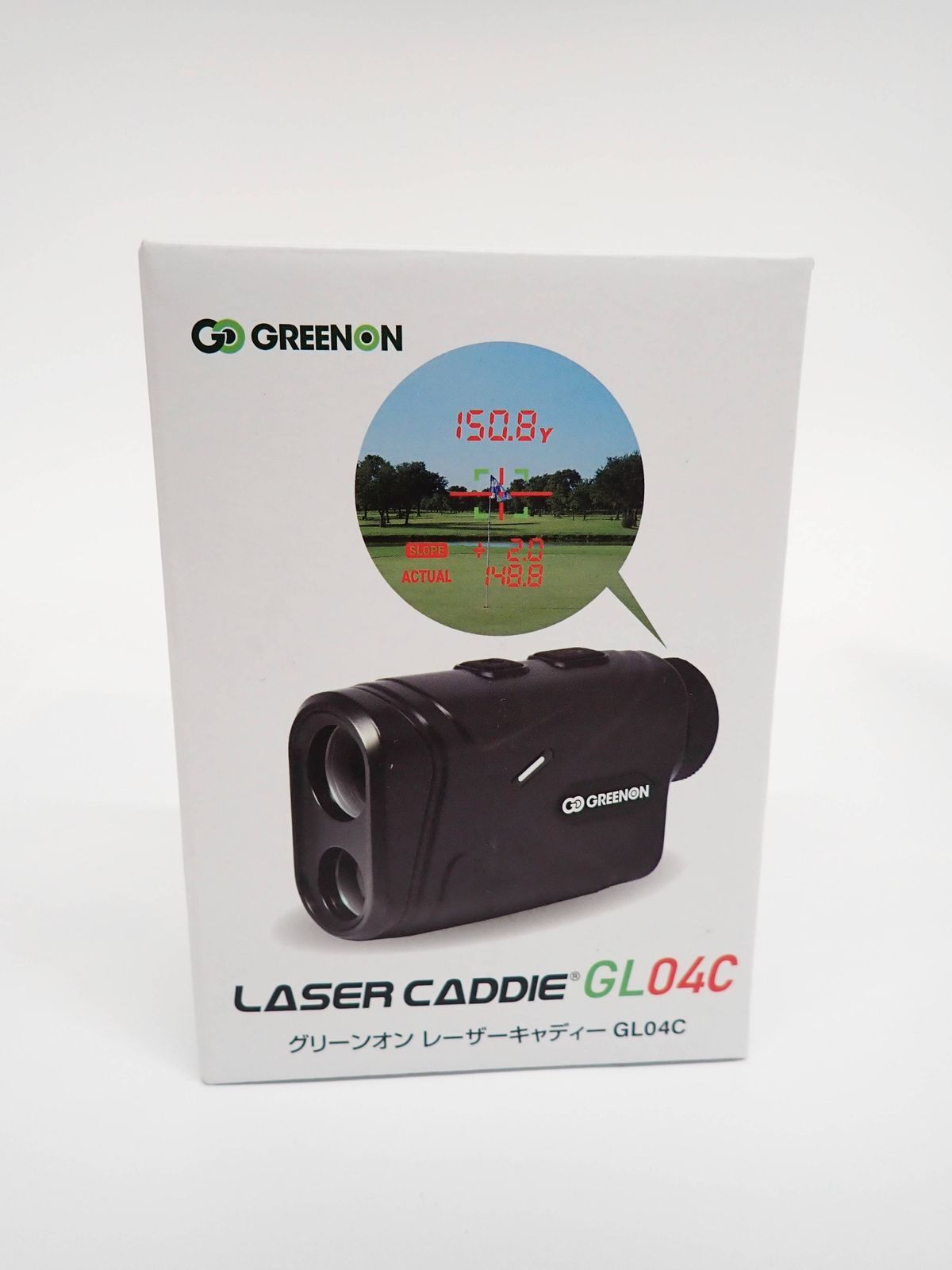 グリーンオン レーザーキャディー GL04C ゴルフ レーザー距離計 測定器