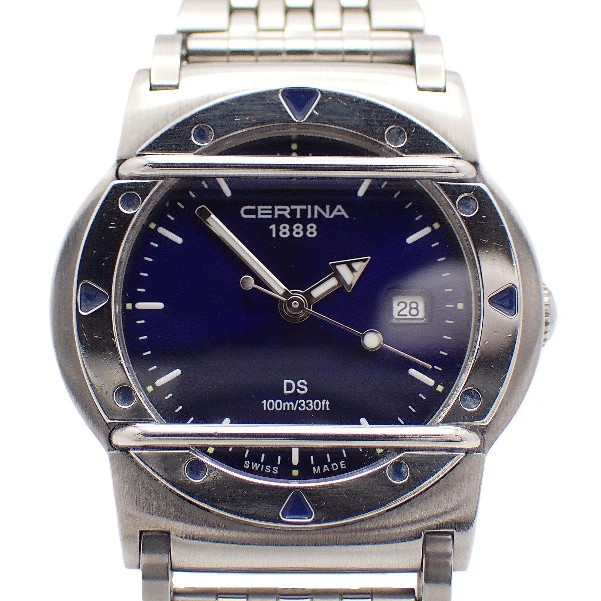 DS CERTINA サーチナ 社外 Chrono24 | Action 青文字盤 ボーイズ 