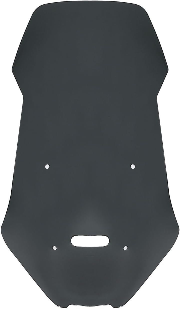 Partools 互換品ホンダ適合 ADV150 ADV160 ロングスクリーン 風防 ウインドシールド アクリル製 追加工不要 ボルトオン ツーリング 防風 カスタム KF38-1000001～ KF54-1000001～ (スモーク)