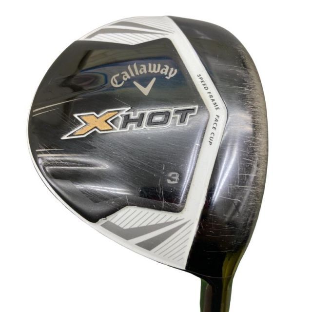 【】 キャロウェイ X HOT 3W フェアウェイウッド FW リシャフト (フレックスその他) メンズ 男性用 右利き 右用 Cランク ゴルフクラブ