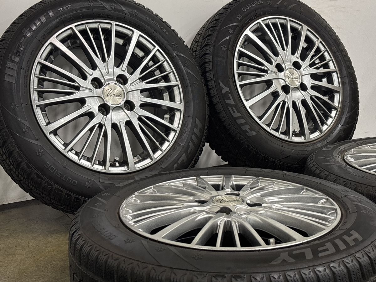 スタッドレス】ヴェルザンディ 15in 5.5J +43 PCD100 ハイフライ Win