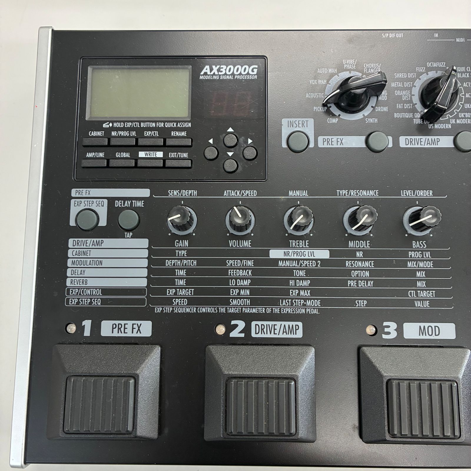 ☆KORG AX3000G マルチエフェクター - メルカリ