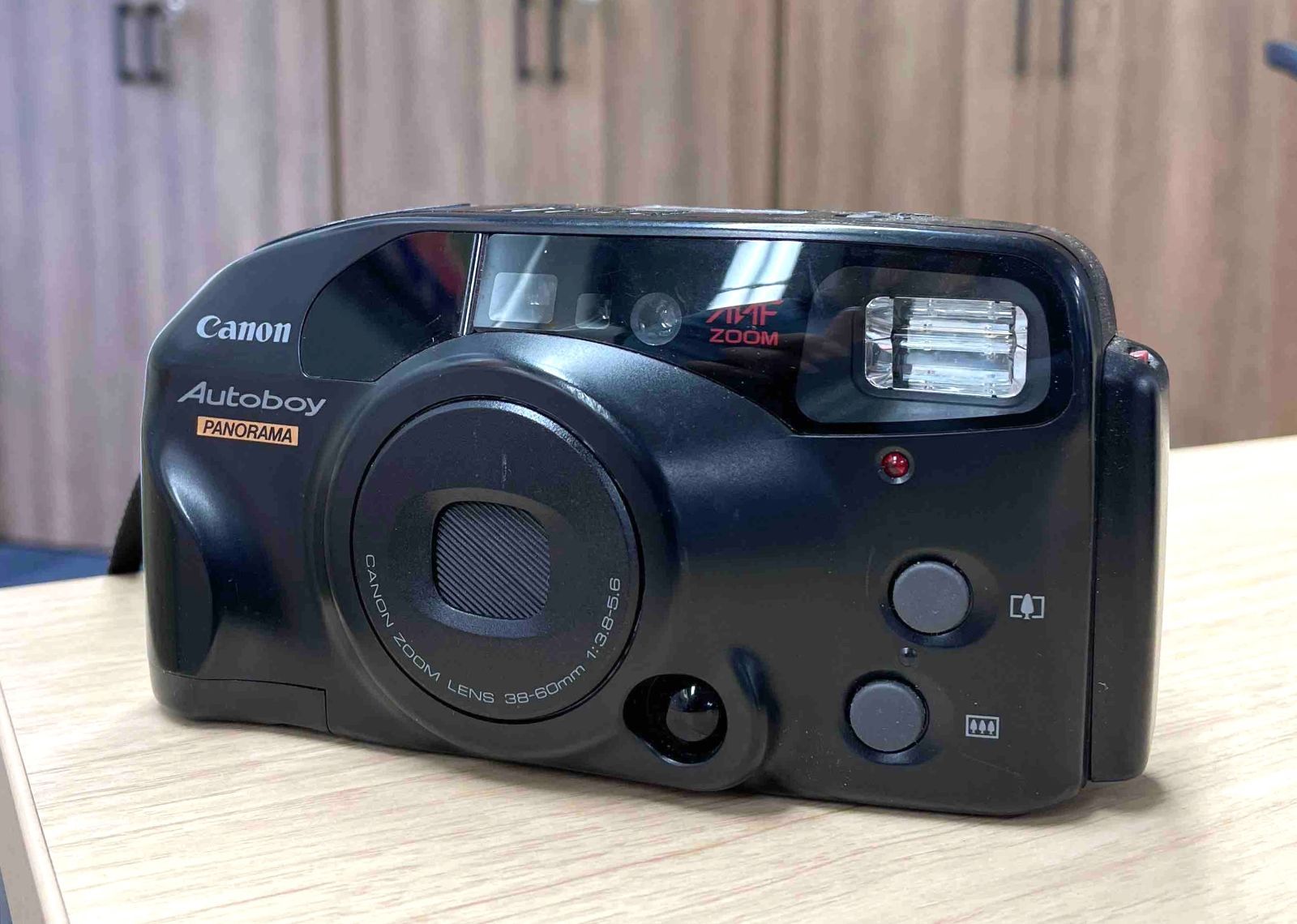 Canon autoboy SXL 動作未確認 動作未確認】Canon New Autoboy PANORAMA フィルムカメラ - メルカリ