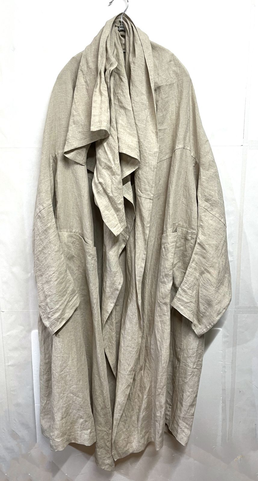 Yohji Yamamoto Y's｜ヨウジヤマモト ワイズ LENO CLOTH LONG CARDIGAN リネン ロングカーディガン YS-C04-329-1