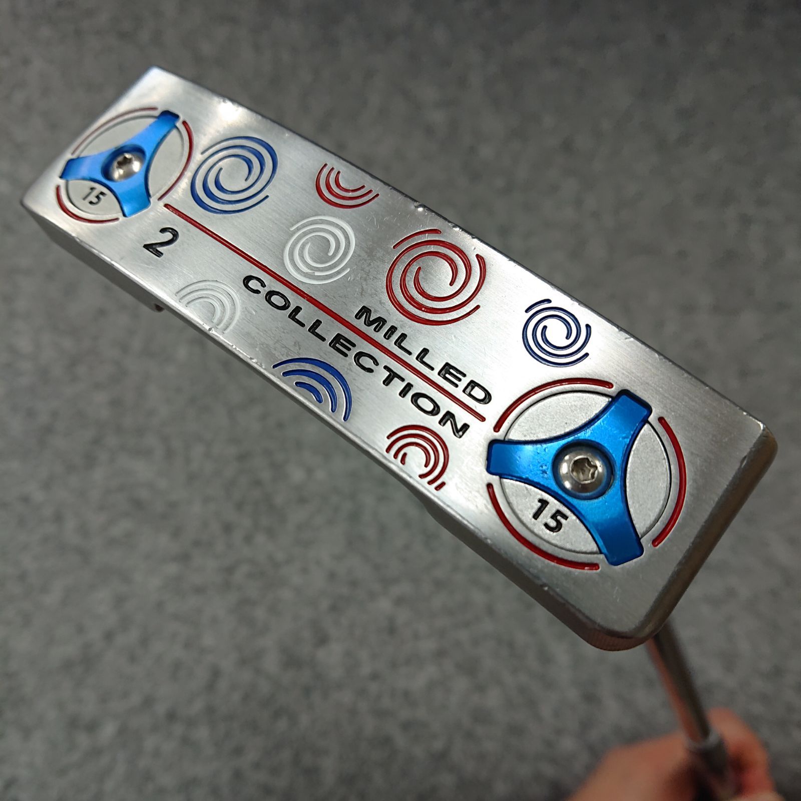 スタビリティシャフト！ オデッセイ MILLED COLLECTION ミルド コレクション #2 STABILITY EI・GJ-1.0 スーパーストローク FLATSO 3.0 装着 34インチ