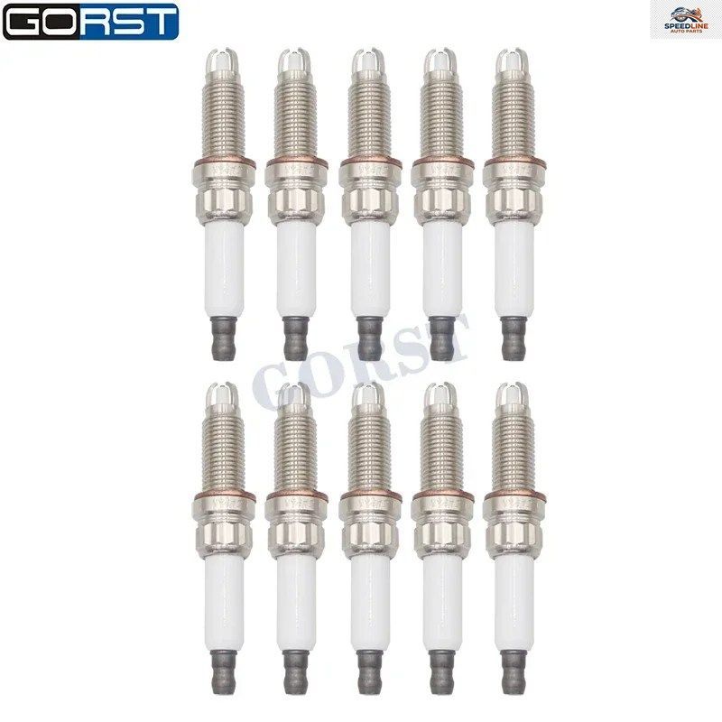 BMW E60 E61 E63 E64 E81 E82用スパークプラグ 10個セット 12120038349 ZKBR7A-HTU 12120034091