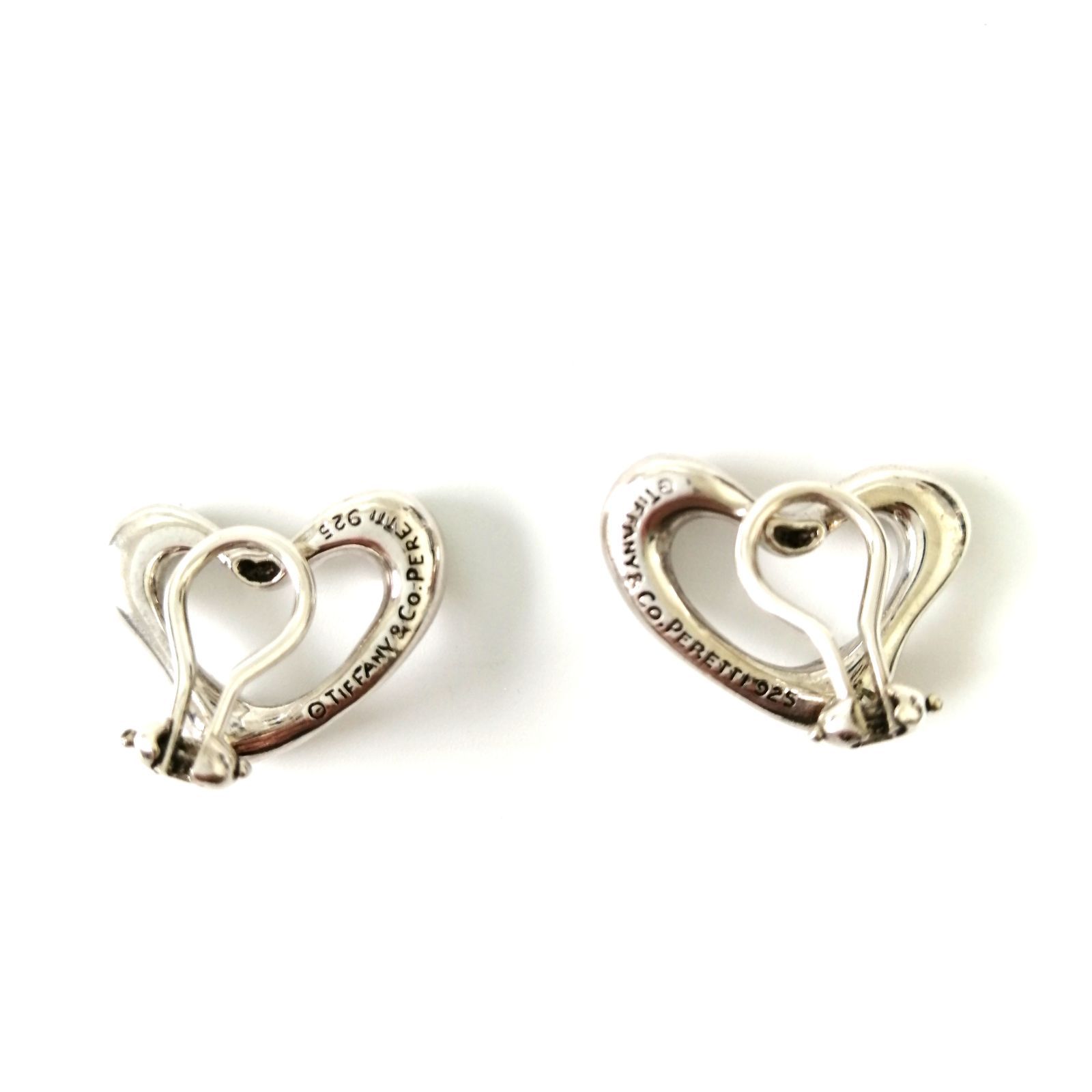 ✨美品✨ Tiffany&Co. ティファニー イヤリング オープンハート SV952 ✨美品✨ Tiffany&Co. ティファニー イヤリング オープンハート SV952