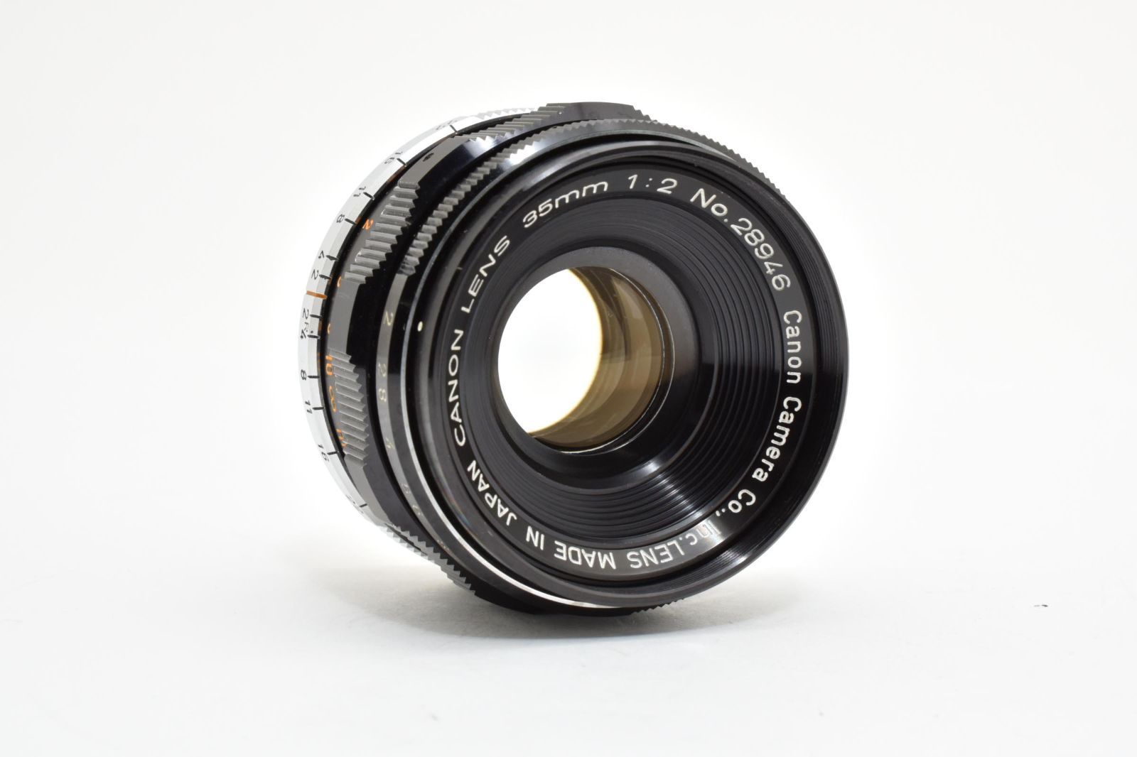 ☆希少品☆ Canon CANON LENS 35mm F2 単焦点レンズ L39 Lマウント