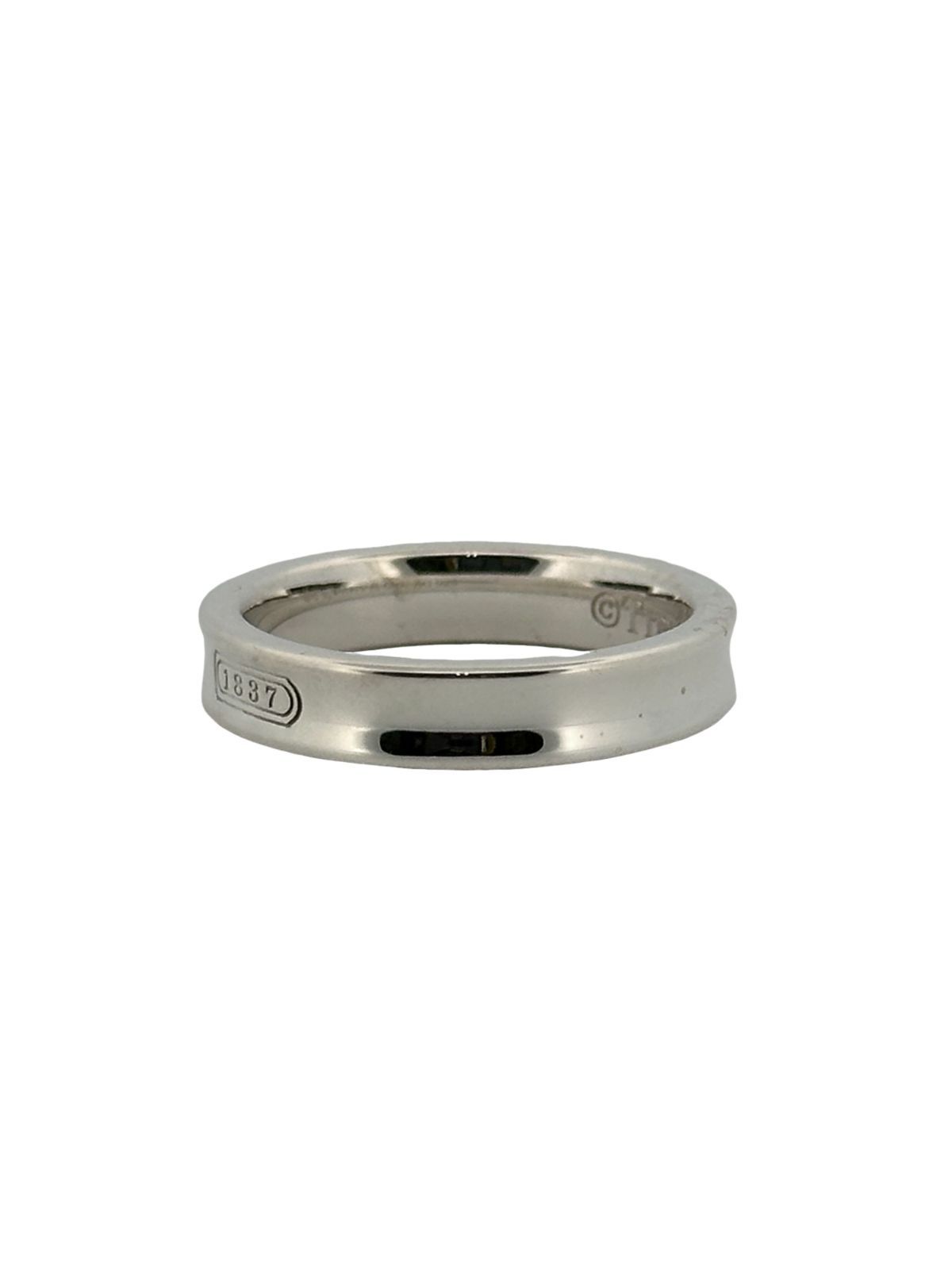 TIFFANY&Co. ティファニー ナローリング 指輪 925 シルバー 4.0g 11号