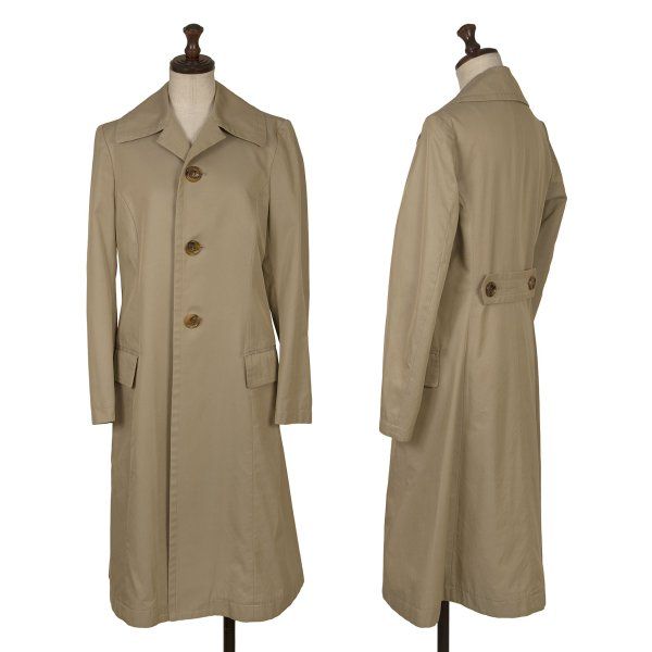トリココムデギャルソンtricot COMME des GARCONS コットン3Bコート ベージュM トリココムデギャルソンtricot COMME des GARCONS コットン3Bコート