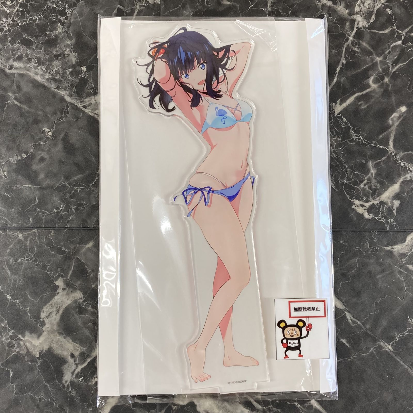33. グリッドマン ユニバース 宝多六花/水着 描き下ろし特大アクリル 
