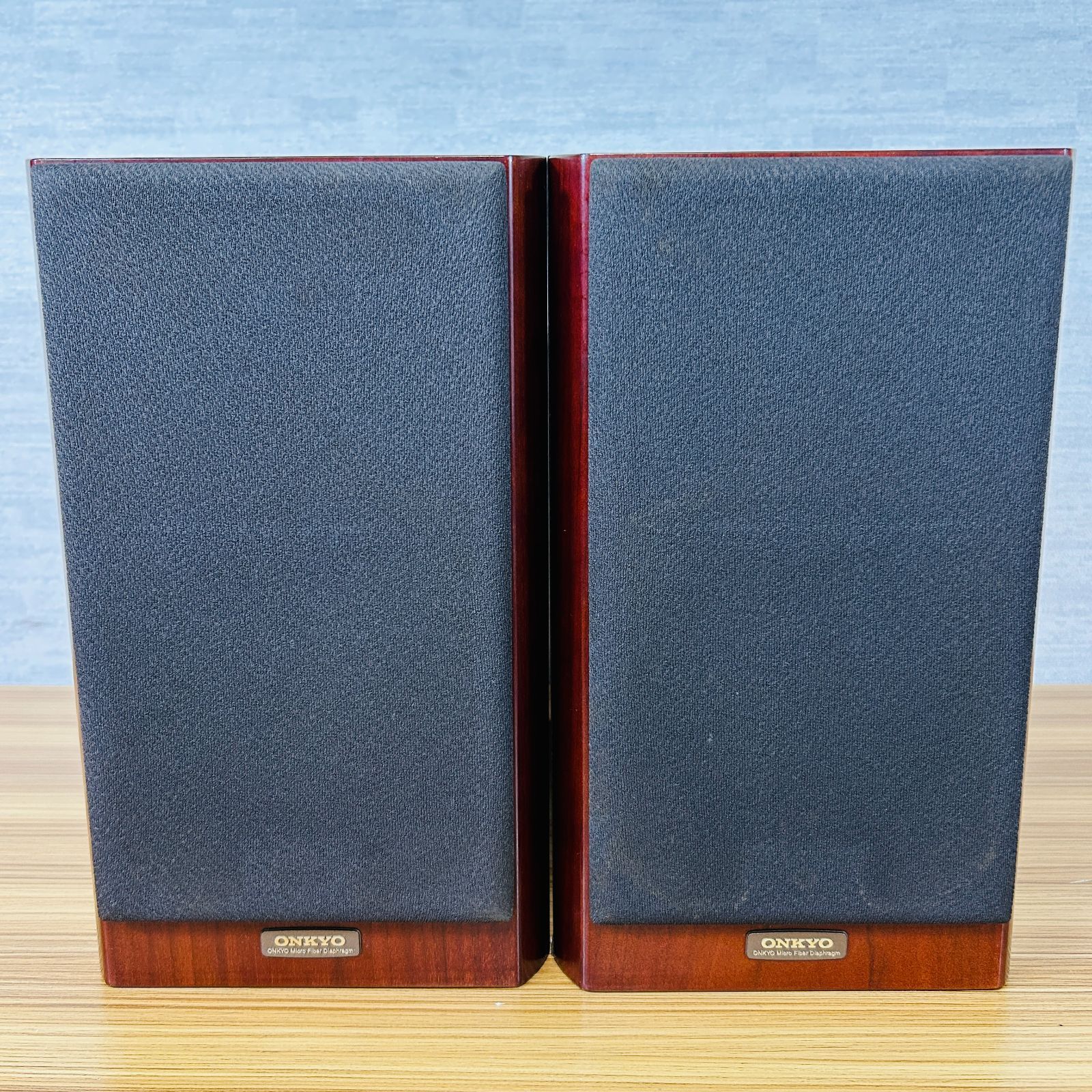 現状品】ONKYO オンキョー 2way・バスレフ・防磁スピーカー D-102EXG