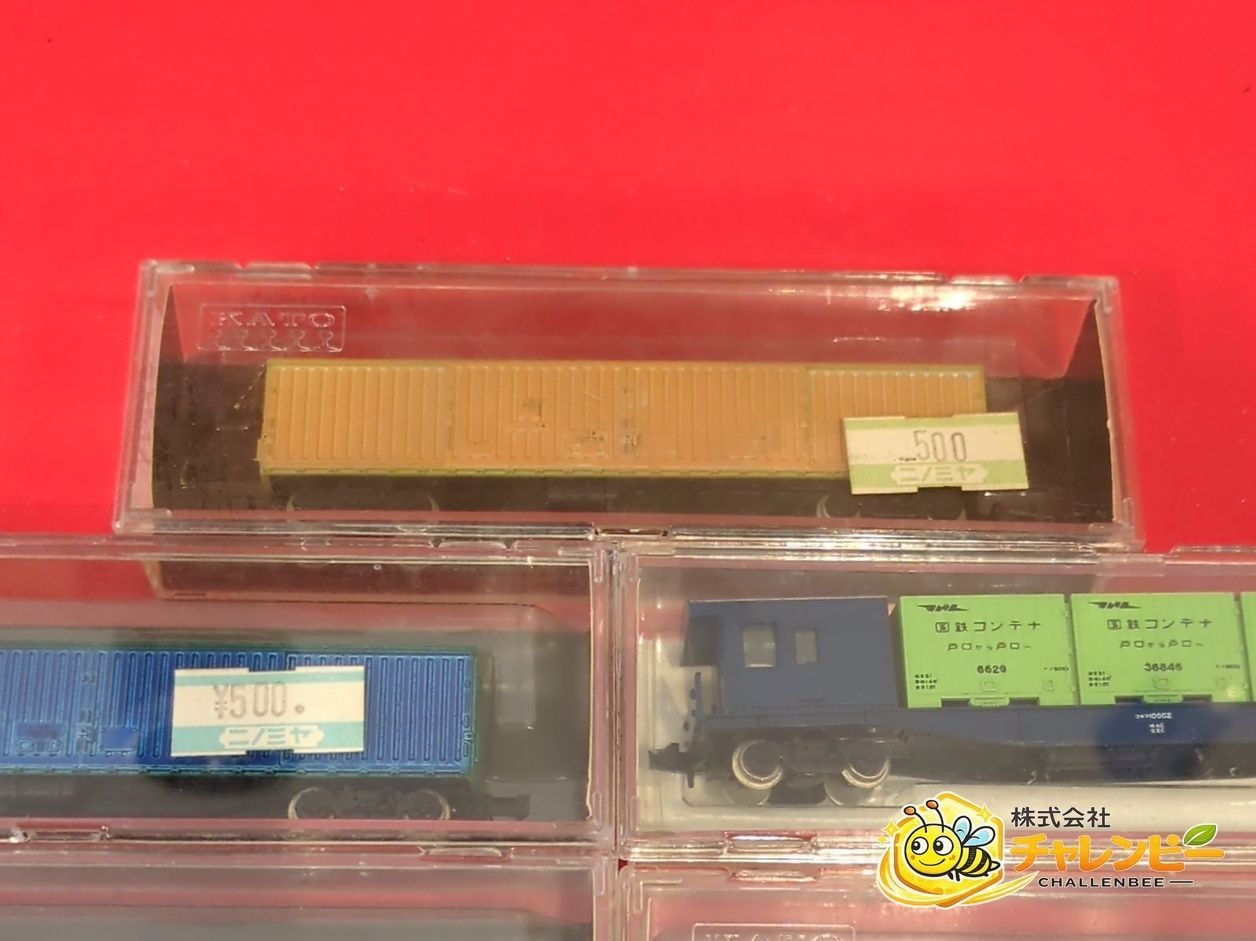KATO コンテナ車両 9点 まとめ売り 鉄道模型 ワキ10000 コキ 5500