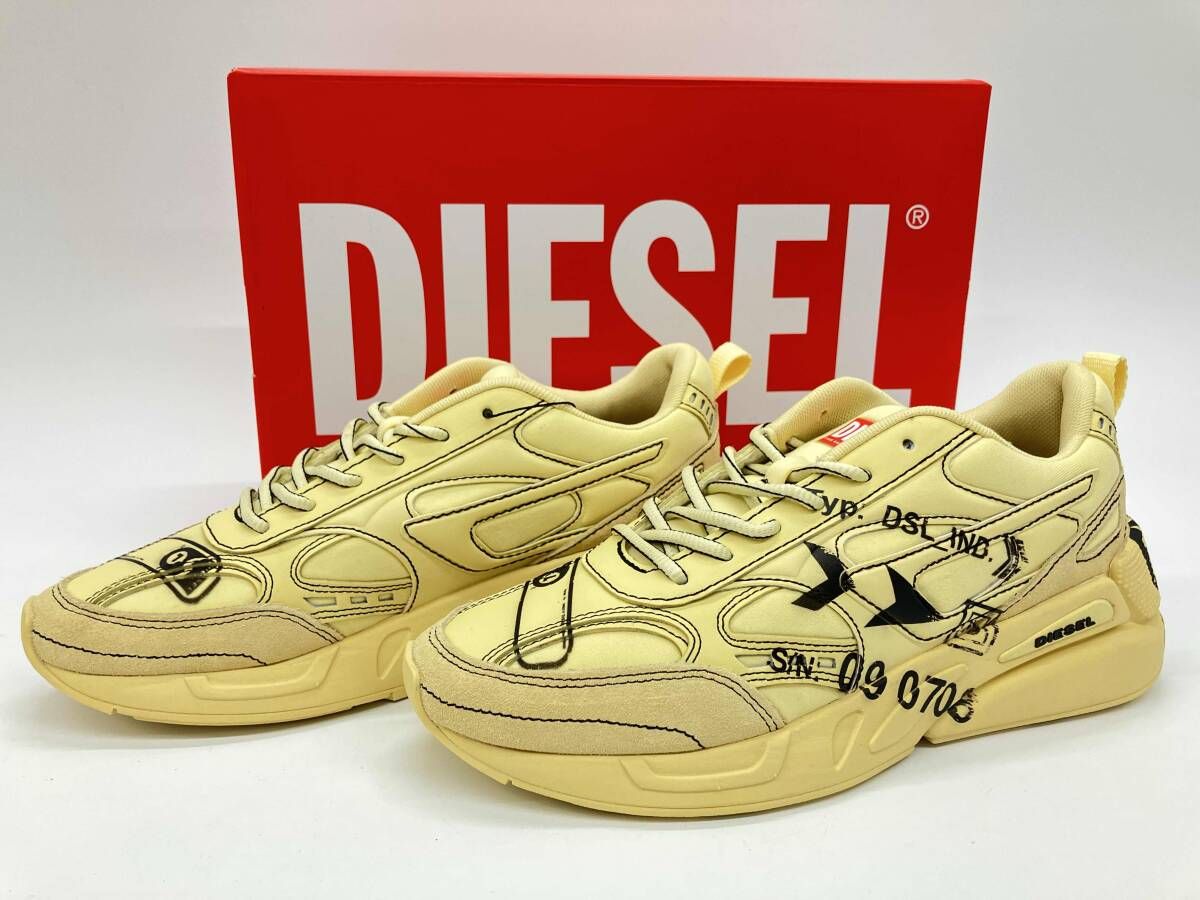DIESEL S-Serendipity Sport Women Y02867 P4801 ディ-ゼル セレンディピティ スポ-ツ レディ-ス US8.5 25.5cm EU39 イエロ-