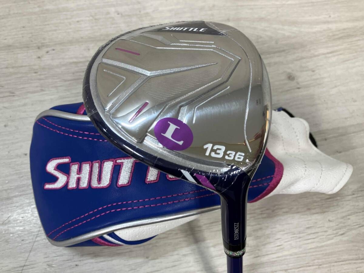 【シュリンク・ヘッドカバー付き】maruman SHUTTLE 2022 フェアウェイウッドレディース 13W 36° IMPACT FIT m230 フレックスL