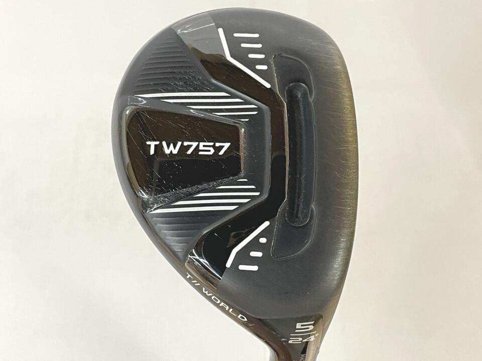 ホンマゴルフ　TOUR WORLD TW757　24度　VIZARD for TW757 50　Sフレックス　ユーティリティ　中古　ゴルフドゥ！岡山青江店【最短即日発送】