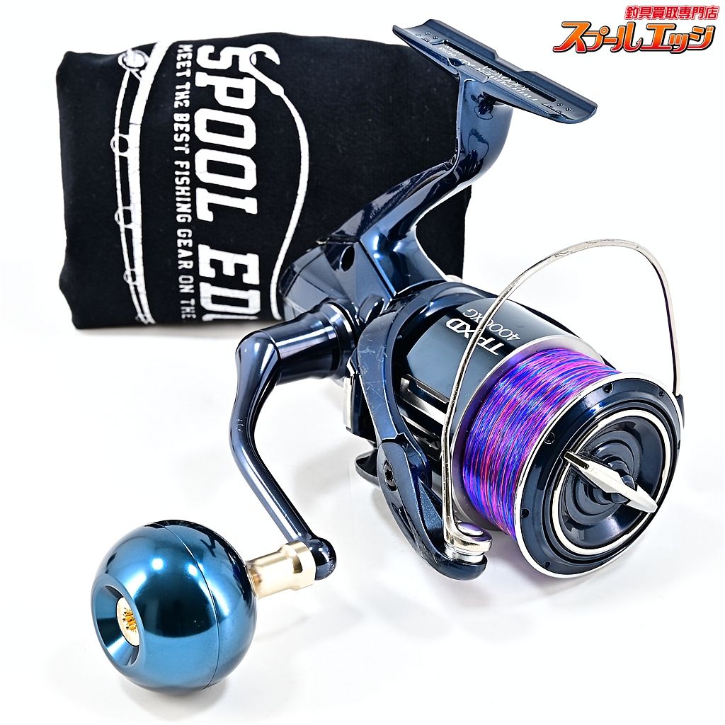 ★☆【シマノ】 21ツインパワー XD 4000XG 38mmカスタムハンドルノブ装着 SHIMANO TWIN POWER★☆m45634