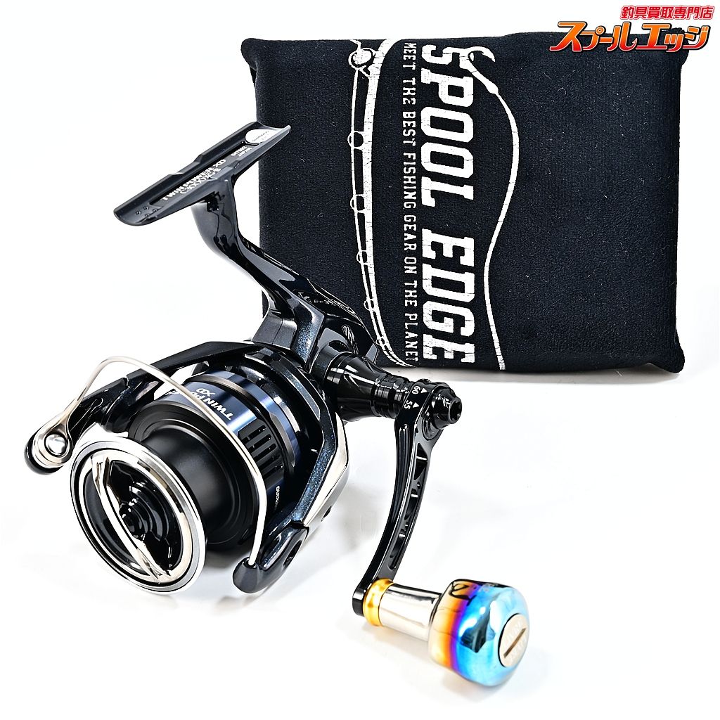 ★☆【シマノ】 25ツインパワー XD C3000XG ハイテン 55-60mmハンドル&リブレデルタノブ ファイヤーゴールド装着 SHIMANO★☆m45699