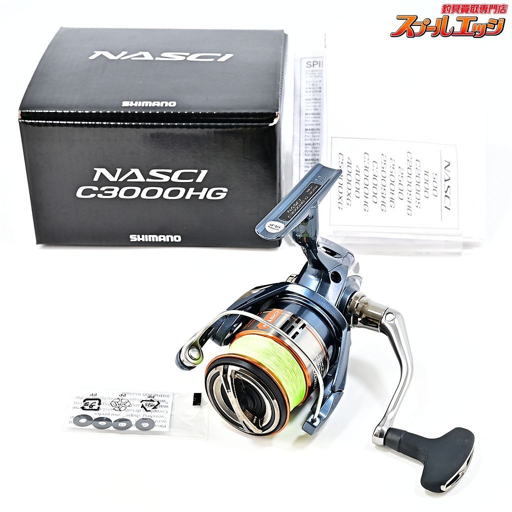 ★☆【シマノ】 26ナスキー C3000HG 使用1回 SHIMANO NASCI★☆m45714